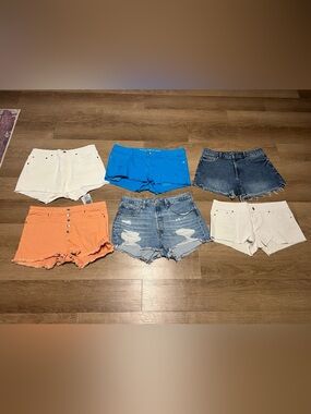 6 PAIRS Levi's, Express, Guess, refuge, sincerely Jules.SIZE 10 and 1 pair 11